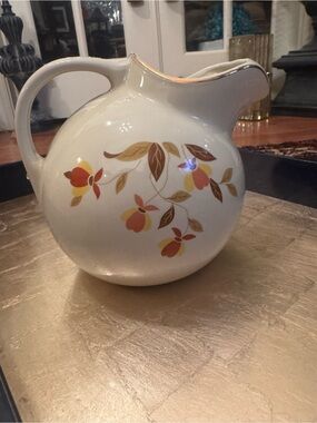 Hall China | Autumn Leaf Hall Mary Dunbar Jewel Tea | MCM 40’s-50’s